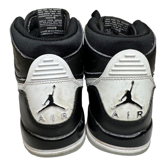 Nike Air Jordan Retro Legacy 312 GS Black Cement Oreo Gray Shoes AT4040-001 SZ 4 - Picture 3 of 16